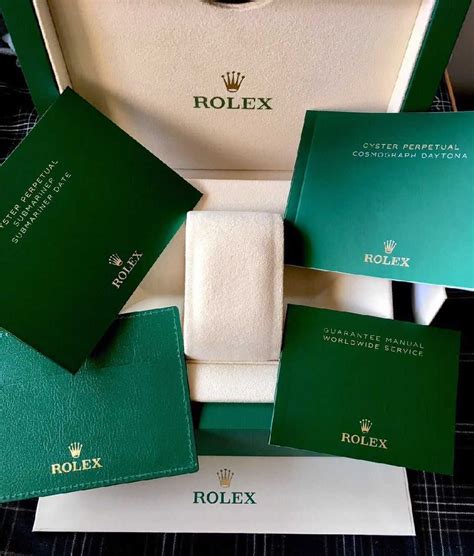 rolex white box|Rolex box only.